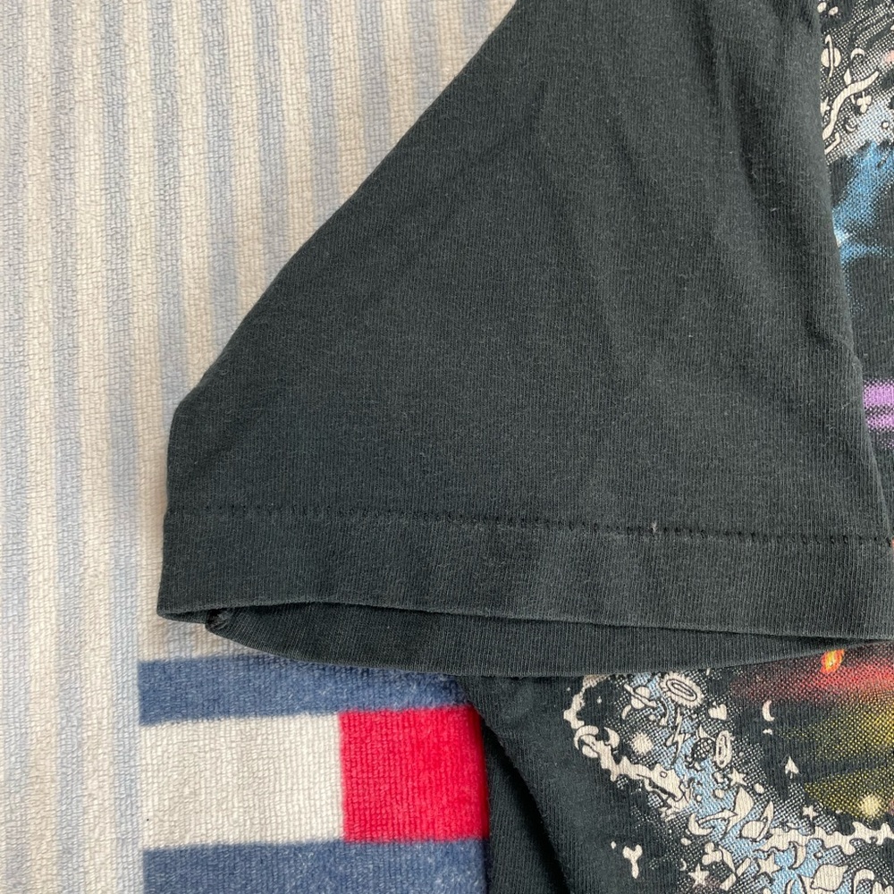 Vintage 1994 Liquid Blue Wizard Double Sided AOP all over print tee shirt - Picture 9 of 16